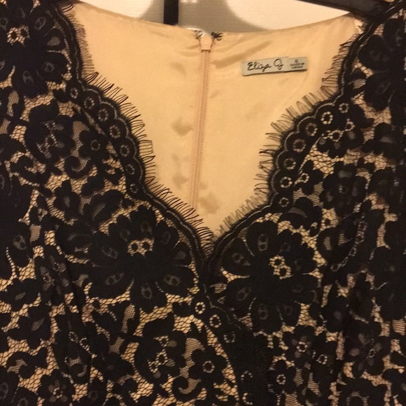 Eliza J  black gown - Picture 2 of 7